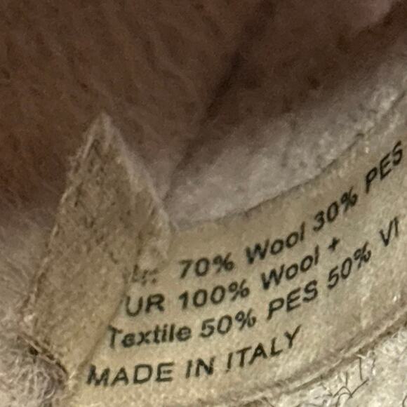 Birkenstock Arizona Rivet Size 38 Wool Uppers  Shearling Style Women’s Sandals - Picture 8 of 9